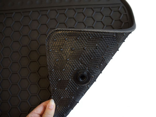 Moulded Rubber Van Mats - Anti-Slip Backing