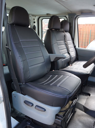 Custom Fit Faux Leather Van Seat Covers - Ford Transit Mk7 Fitted Seat Covers