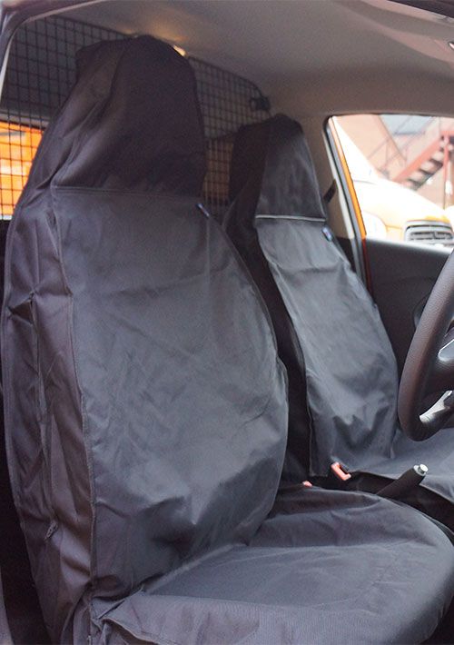 Van Seat Cover - Fitting Example