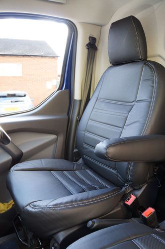 Tailored Faux Leather - Drivers Van Seat Cover
