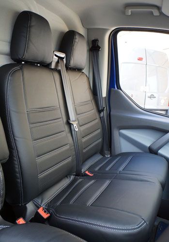 Tailored Faux Leather - Twin Passnger Van Seat Cover