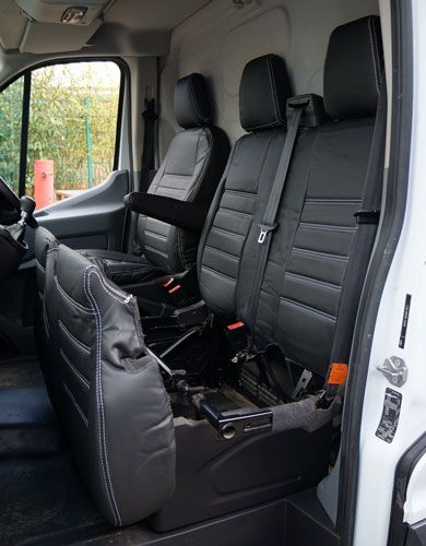 Twin Passenger Seats Covered Separately 
