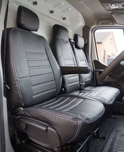 Vauxhall Movano Custom Fit Faux Leather Seat Covers