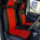 Ford Transit Connect Custom Fit Faux Leather Seat Covers - Red & Black Example