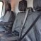 Ford Transit (2014-Present) Tailor-made Seat Covers - Drinks Holder Access