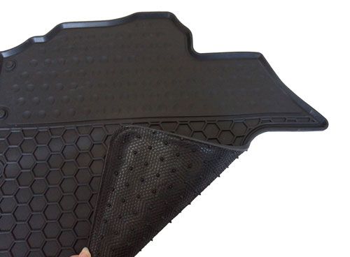 Peugeot Boxer Moulded Rubber Van Mats - Anti Slip Backing