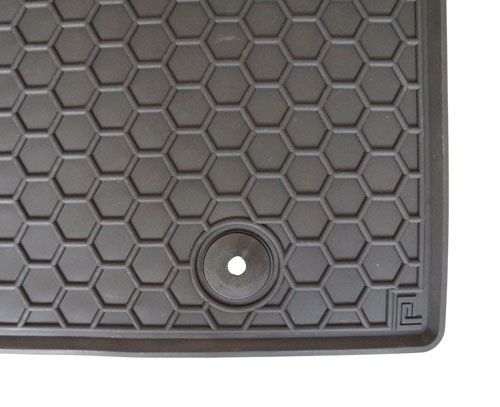 Renault Trafic Moulded Rubber Van Mats - Raised Edge 
