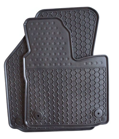 Volkswagen Caddy Moulded Rubber Van Mats - Tailored Fit