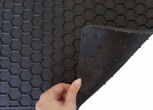 Ford Transit Moulded Rubber Van Mats - Anti Slip Backing