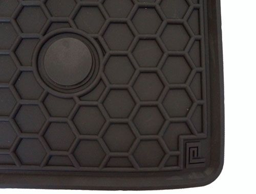 Ford Transit Moulded Rubber Van Mats - 10mm Raised Edge