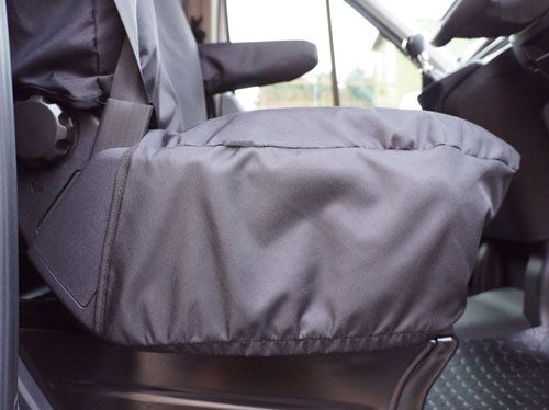 Ford Transit Drivers Seat Cover - Elasticed Bottom