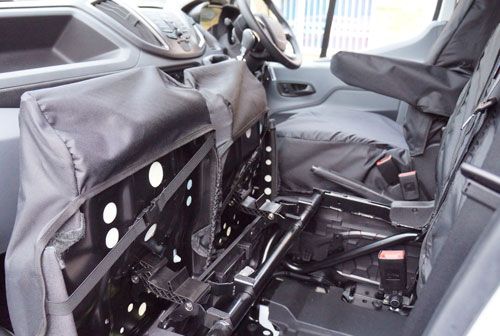 Ford Transit Twin Passenger - Fitting Example