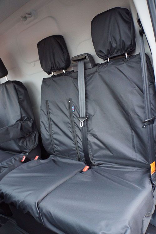 Ford Transit  Twin Passenger Seat Cover with headrests