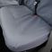 Grey VW Transporter Seat Covers - Seat Belt Compatible