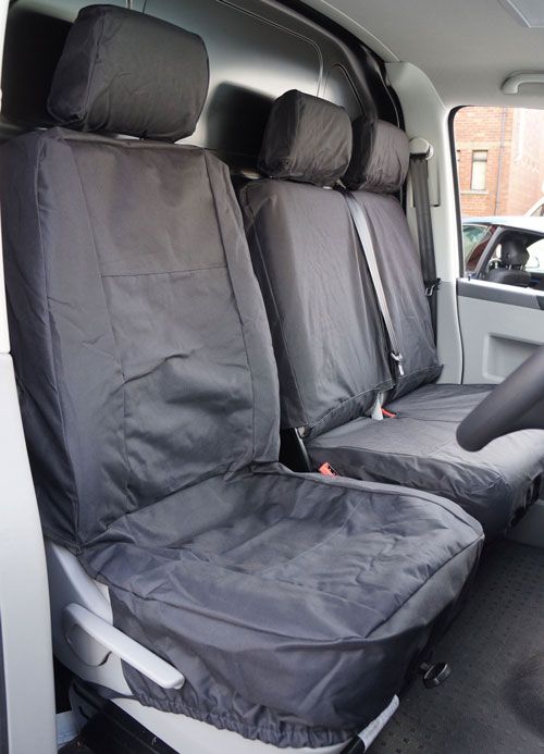 VW Transporter Seat Covers (Black)