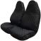 Semi Tailored Black Quilted Van Seat Covers - Front Pair Example
