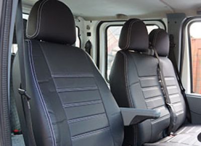 Custom Fit Leather Look Van Seat Covers